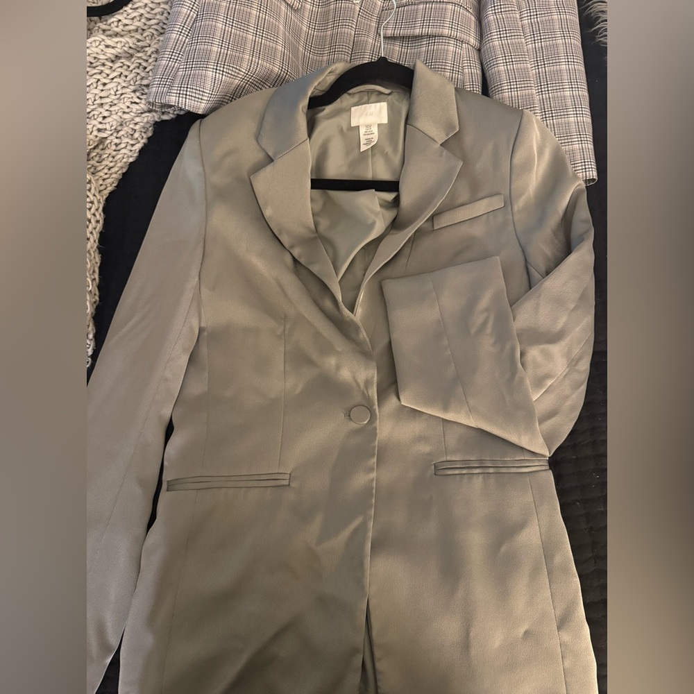 Sage green blazer